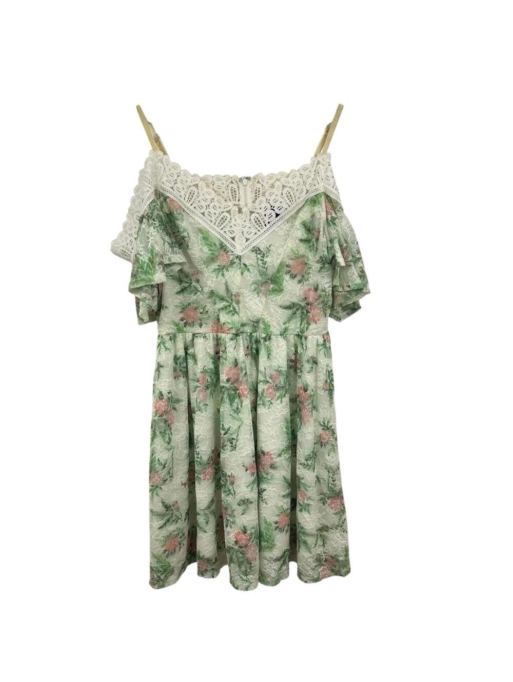Disney Princess Cold Shoulder Dress Juniors Size L